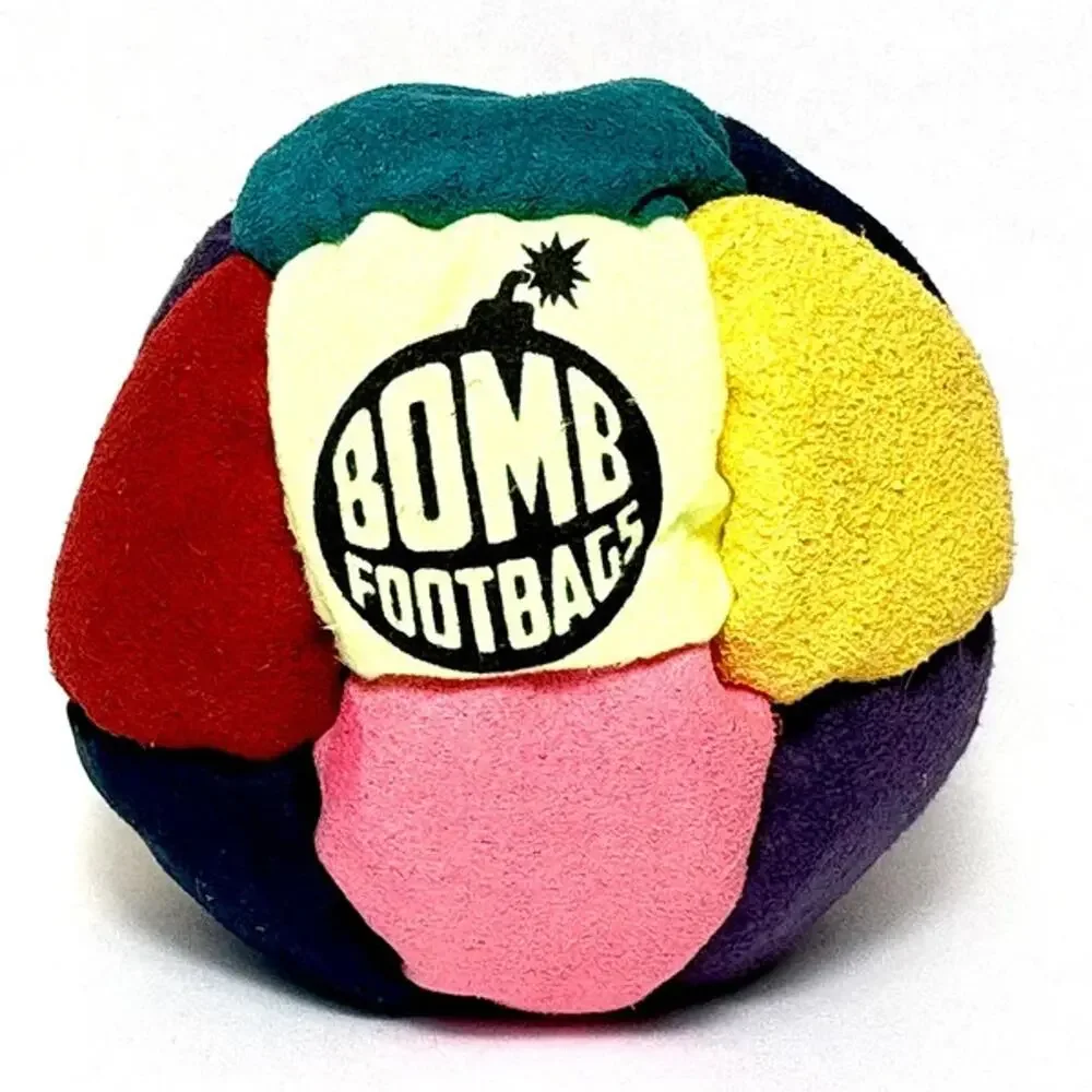 🔥Bomb Footbags The Burly Buckshot Hacky Sack Footbag Color Party NWT🔥